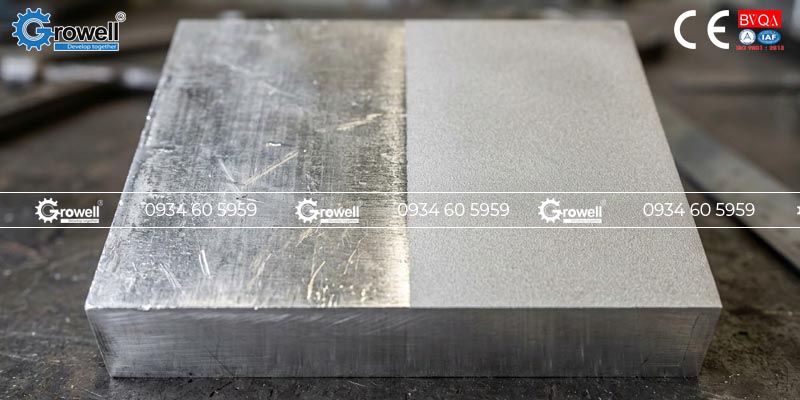 Lỗi khi tạo nhám inox