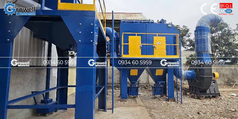 Thiết bị hút bụi phòng phun cát Thiết bị hút bụi phòng phun cát