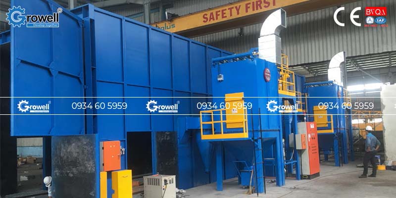 Thiết bị hút bụi phòng phun cát Thiết bị hút bụi phòng phun cát