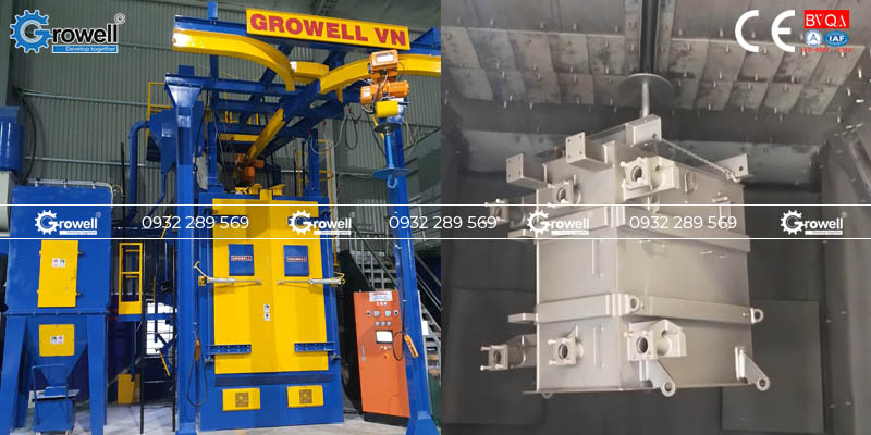 Xử lý bề mặt vỏ máy biến áp