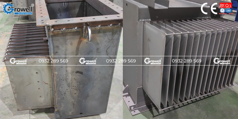 Xử lý bề mặt vỏ máy biến áp