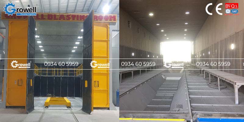 Xử lý bụi phòng phun cát