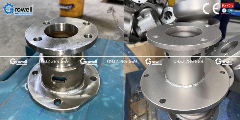 Phun bi chi tiết máy Phun bi chi tiết máy