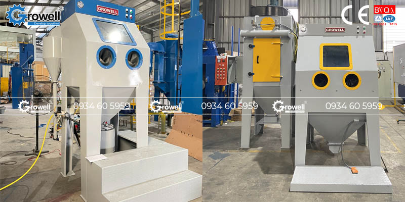 Tủ bắn cát áp lực