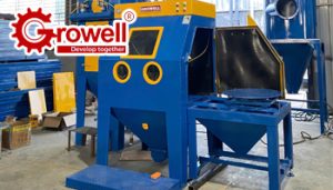 Cấu tạo tủ phun cát công nghiệp và vai trò từng bộ phận