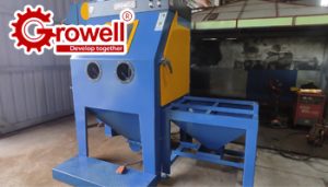 Cấu tạo tủ phun cát bàn xoay và vai trò từng bộ phận