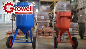 Cấu tạo thiết bị phun cát di động và cơ chế hoạt động