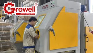 Tổng quan về tủ bắn cát công nghiệp trong xử lý bề mặt
