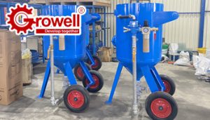 Đánh giá cối phun cát 200 lít và ứng dụng thực tế