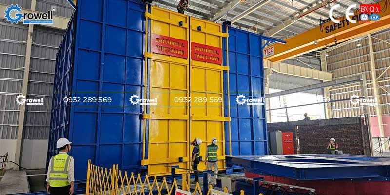 Bảo trì máy phun bi tự động