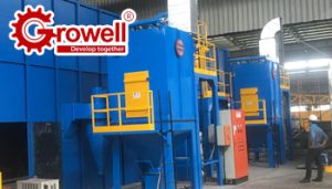 Hệ thống thu hồi hạt mài chất lượng cao cho phòng phun cát