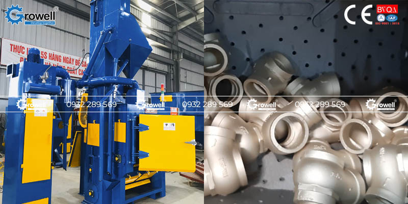 Máy phun bi vật đúc Máy phun bi vật đúc