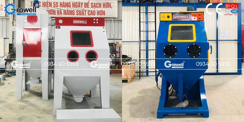 Phương pháp phun cát tạo nhám Phương pháp phun cát tạo nhám