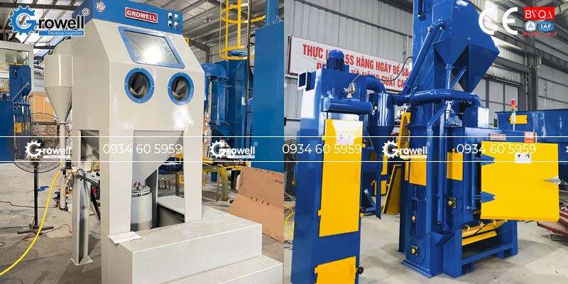 Thiết bị tẩy rỉ công nghiệp