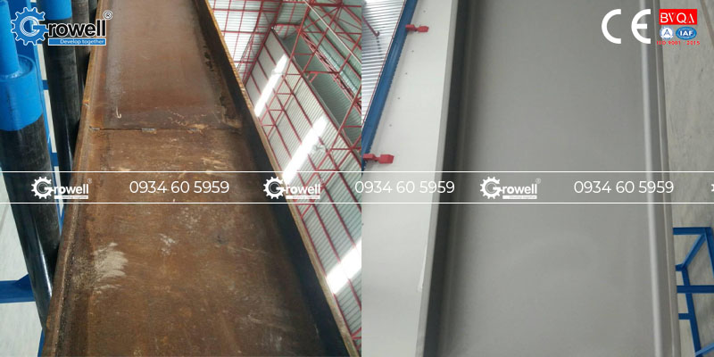 Cách tẩy rỉ sét dầm thép