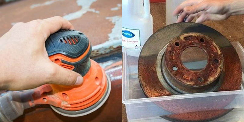 Cách tẩy rỉ sét dầm thép