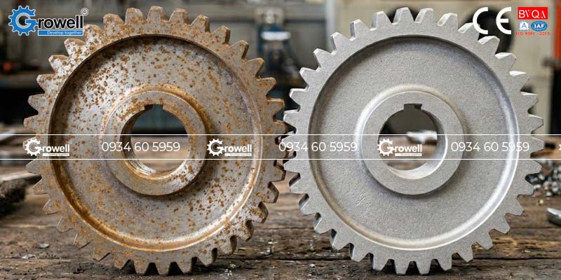 Cách tẩy rỉ sét sắt thép Cách tẩy rỉ sét sắt thép