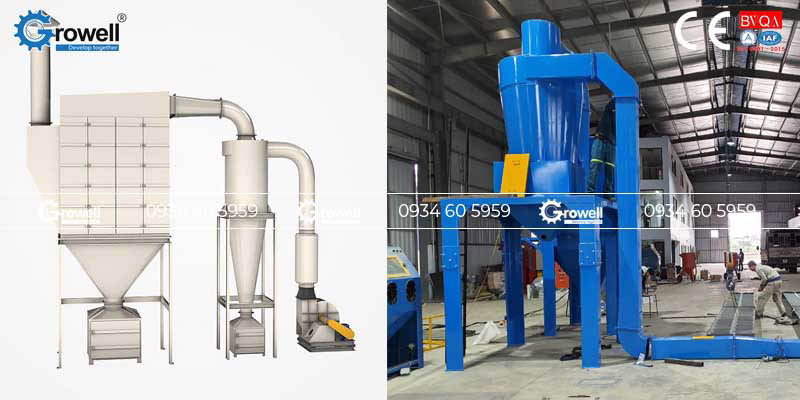 Hệ thống hút bụi buồng phun cát