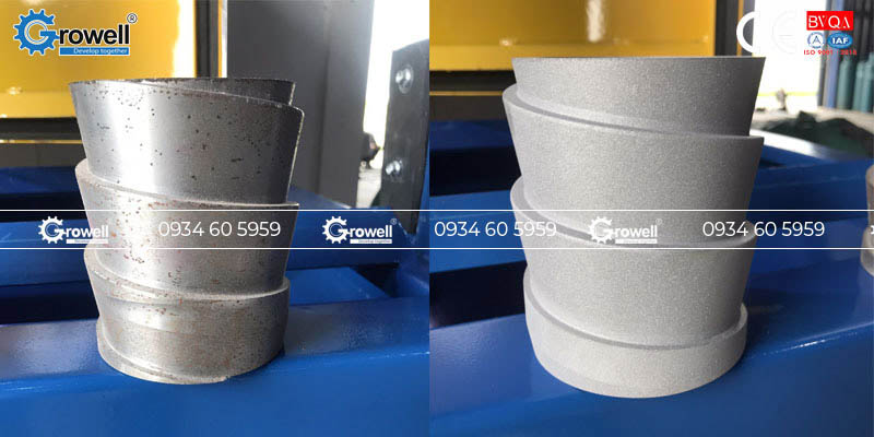 Máy bắn cát dạng tủ Máy bắn cát dạng tủ