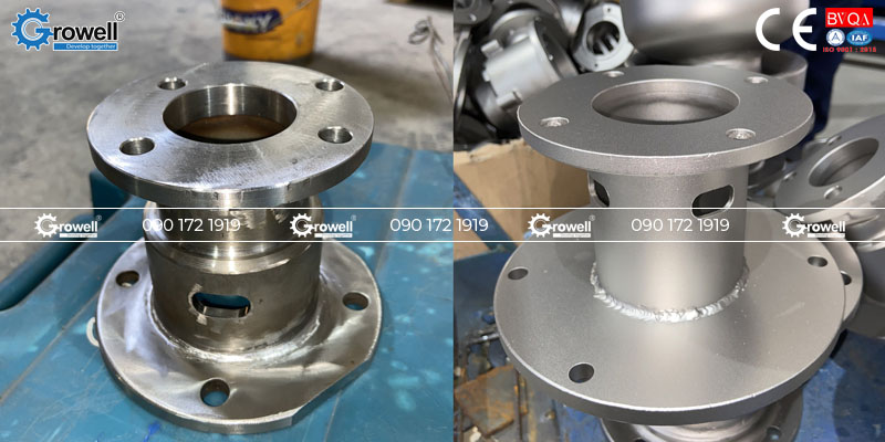 Hạt mài phun cát inox Hạt mài phun cát inox