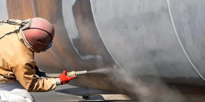 Hạt thép đa cạnh tẩy rỉ sét