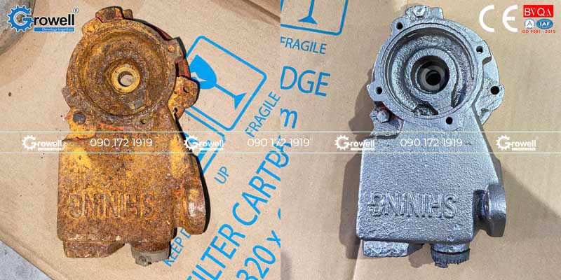 Hạt thép đa cạnh tẩy rỉ sét