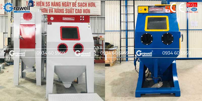 Máy phun cát khuôn mẫu