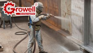 Top ứng dụng nổi bật của phun cát ngành cơ khí hiện nay