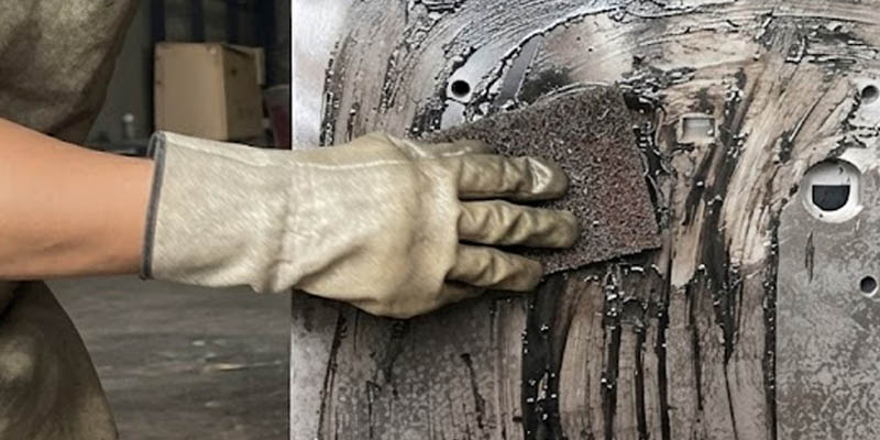 Tạo nhám cửa két sắt