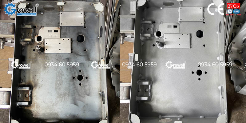 Tạo nhám cửa két sắt